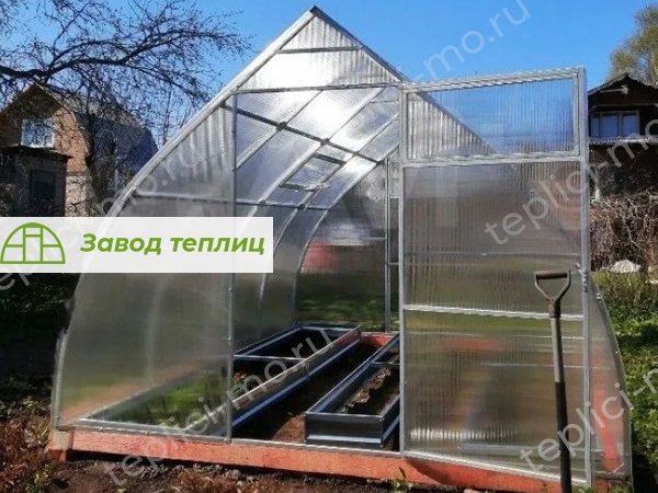 Теплица Капля Люкс 3х4 метра - купить от производителя в Москве