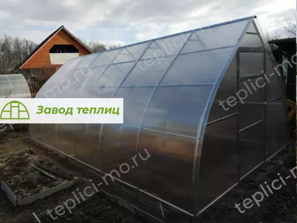 Каплевидная теплица Капля Люкс - купить от производителя в Москве